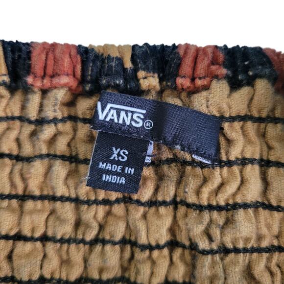 VANS Jagger Fall Mini Dress Women's XS Cotton Corduroy Streetwear Preppy Punk - Picture 8 of 13